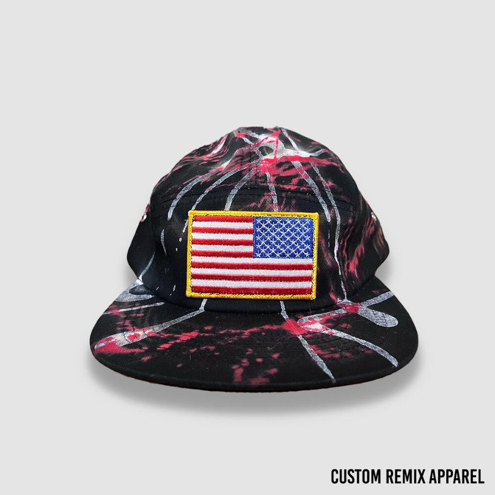 AS Colour Custom American Flag 5 Panel Cap